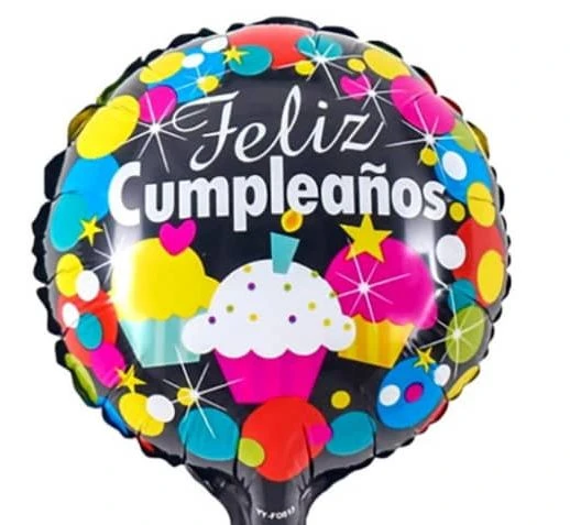 Globo Redondo Feliz Cumpleaños M1 10"'s foto | Decorando Sueños |  BizneCubano