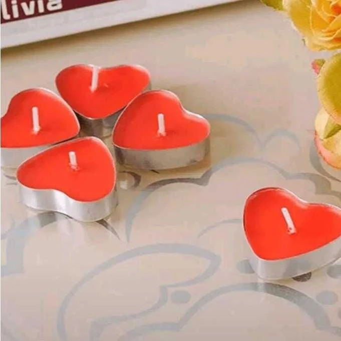 Velas de corazón de cera's foto | Decorando Sueños |  BizneCubano