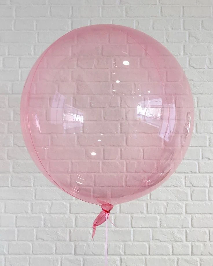Globo Burbuja Rosado 12"'s foto | Decorando Sueños |  BizneCubano