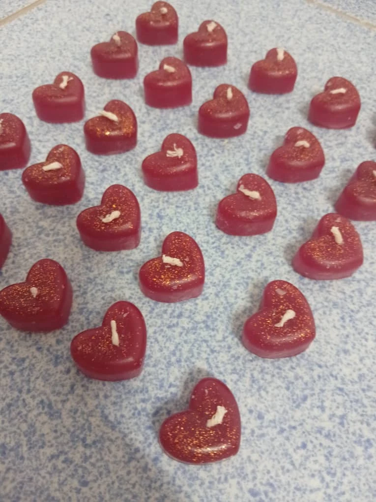 Velas Artesanales Rojas's foto | Decorando Sueños |  BizneCubano