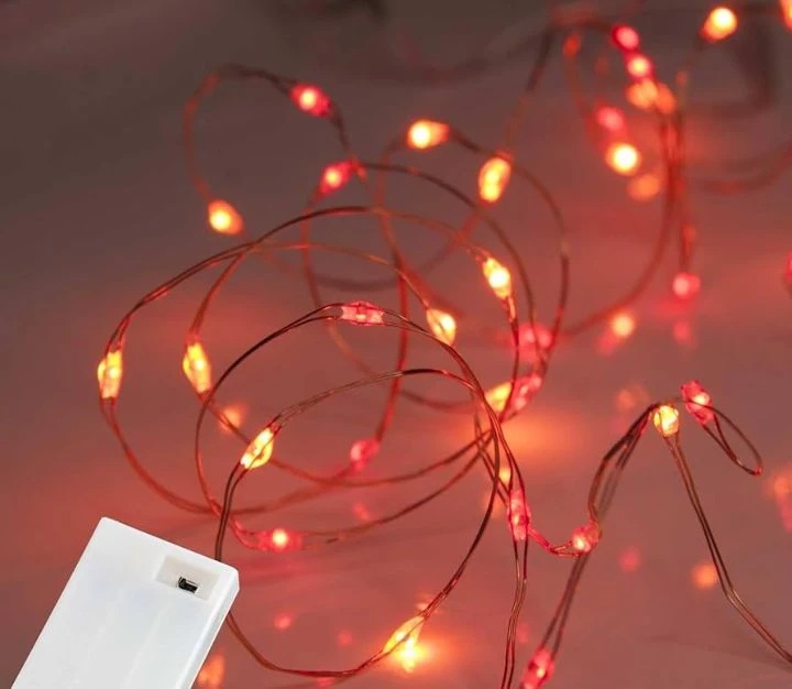 Luces de Hadas Rojas's foto | Decorando Sueños |  BizneCubano