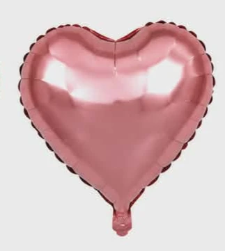 Corazón Rosa Oro Oscuro 5"'s foto | Decorando Sueños |  BizneCubano