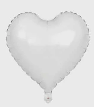 Corazón Blanco 5"'s foto | Decorando Sueños |  BizneCubano