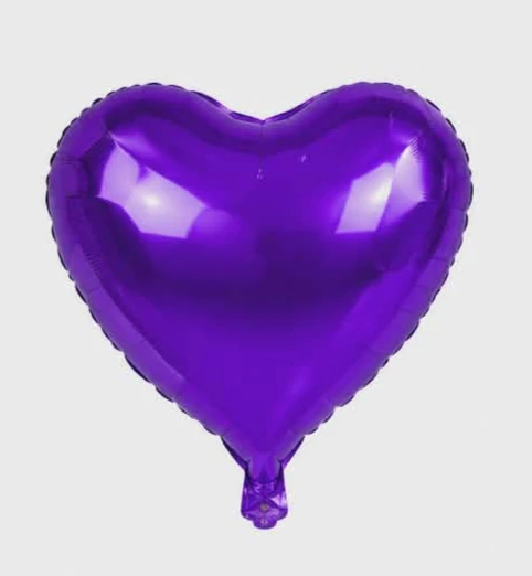 Corazón Morado 10"'s foto | Decorando Sueños |  BizneCubano