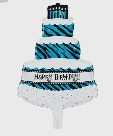 Globo Cake Azul 14"'s foto | Decorando Sueños |  BizneCubano