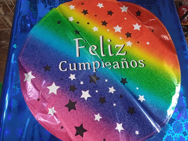 Globo Feliz Cumpleaños Arcoiris 18"'s foto | Decorando Sueños |  BizneCubano