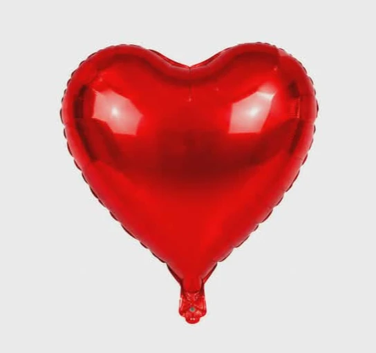 Globo Corazón Rojo 18"'s foto | Decorando Sueños |  BizneCubano
