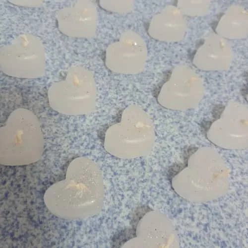 Velas Artesanales Blancas's foto | Decorando Sueños |  BizneCubano