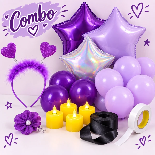 Combo #4 Fantasía Mágica Lila's foto | Decorando Sueños |  BizneCubano