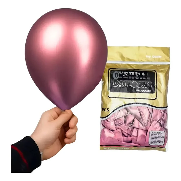 Globos Cromados Rosados 12"'s foto | Decorando Sueños |  BizneCubano