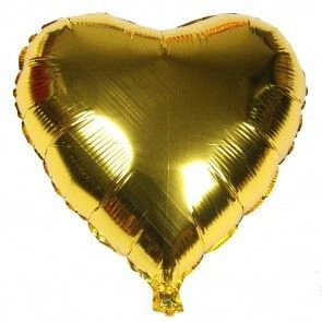 Corazón Dorado 18"'s foto | Decorando Sueños |  BizneCubano