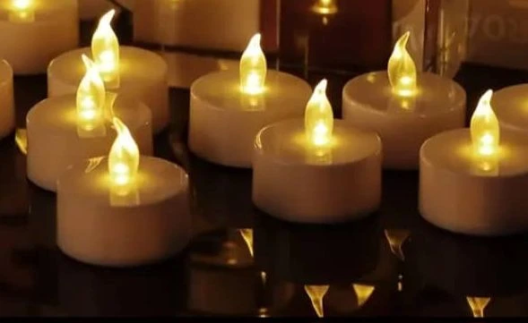 Velas artificiales (Luz Amarilla)'s foto | Decorando Sueños |  BizneCubano