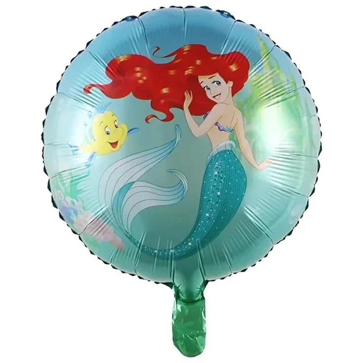 Globo Redondo Sirenita 18"'s foto | Decorando Sueños |  BizneCubano